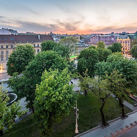 Bv Apartments Svobodu Avenue Lviv Buitenkant foto