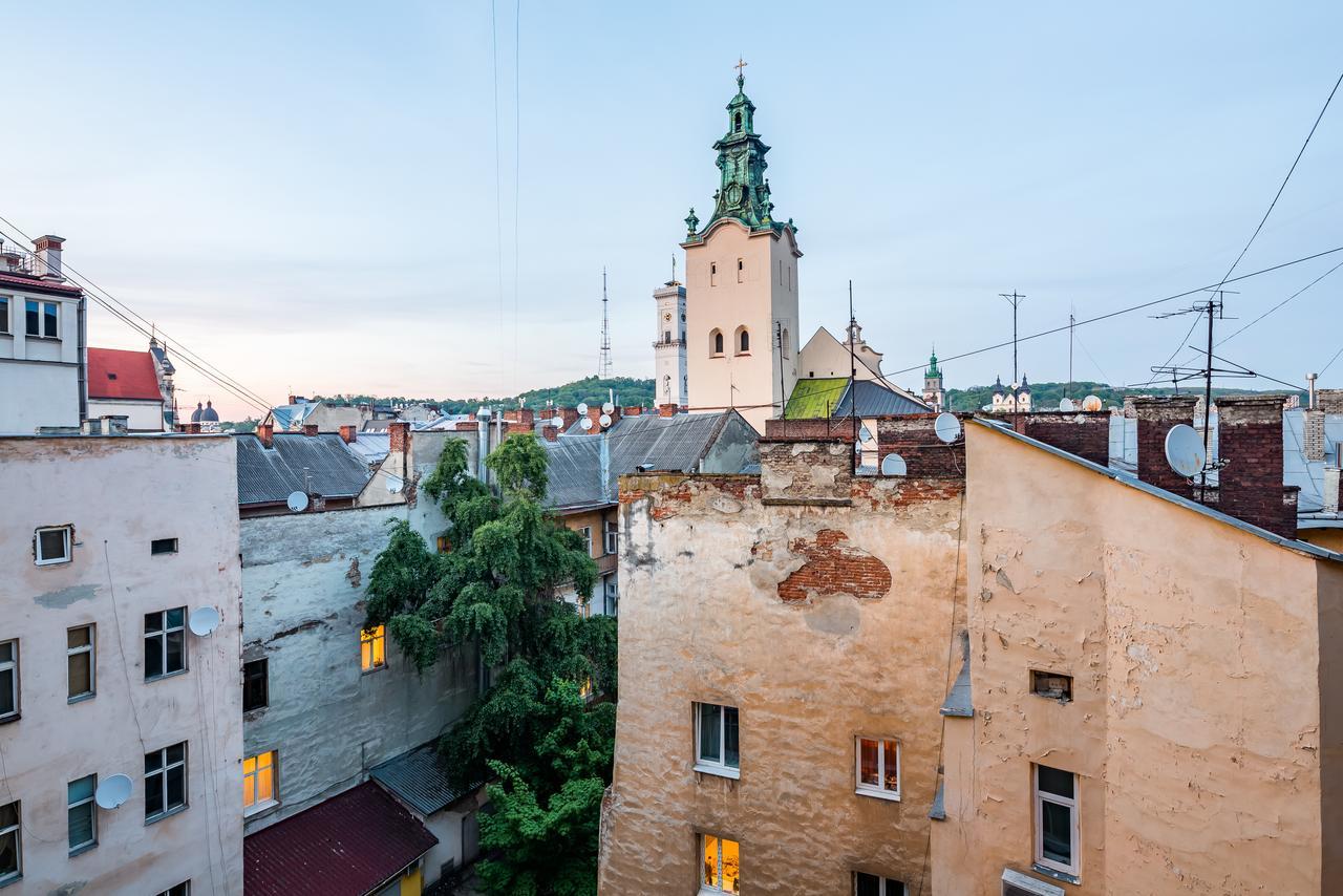 Bv Apartments Svobodu Avenue Lviv Buitenkant foto